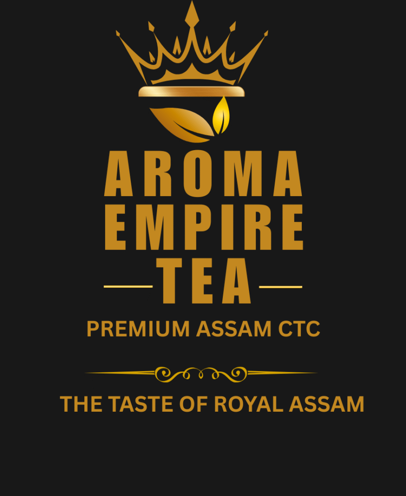 Empire black and white tea brand logo